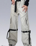 Bild in Galerie-Viewer laden, Women’s Techwear Streetwear Cargo Pants - Sweatpants
