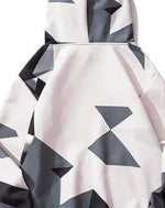 Bild in Galerie-Viewer laden, Geometric Pattern Techwear Hoodie Unisex - Clothing Men
